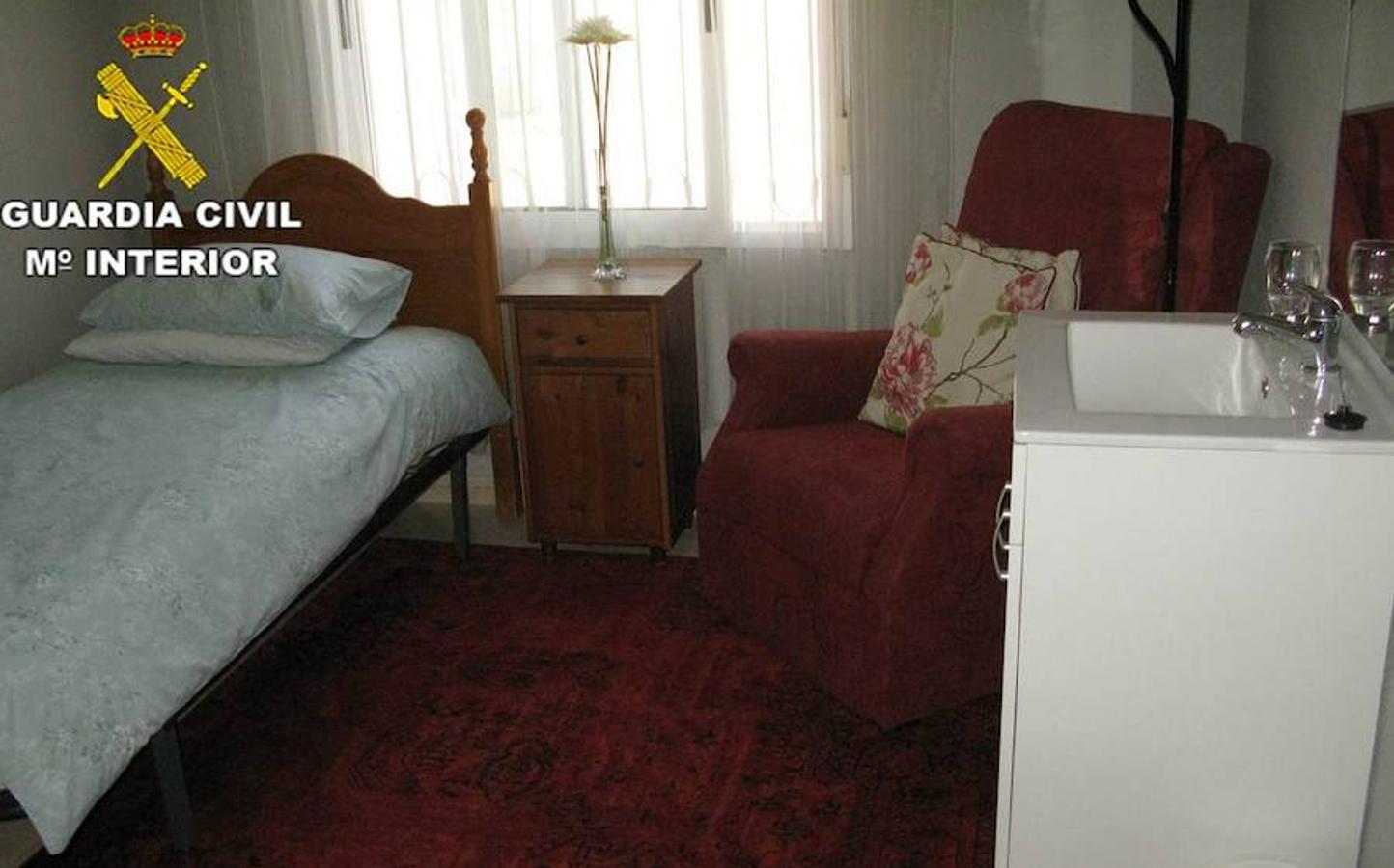 Fotos de la residencia ilegal desmantelada en Santa Pola