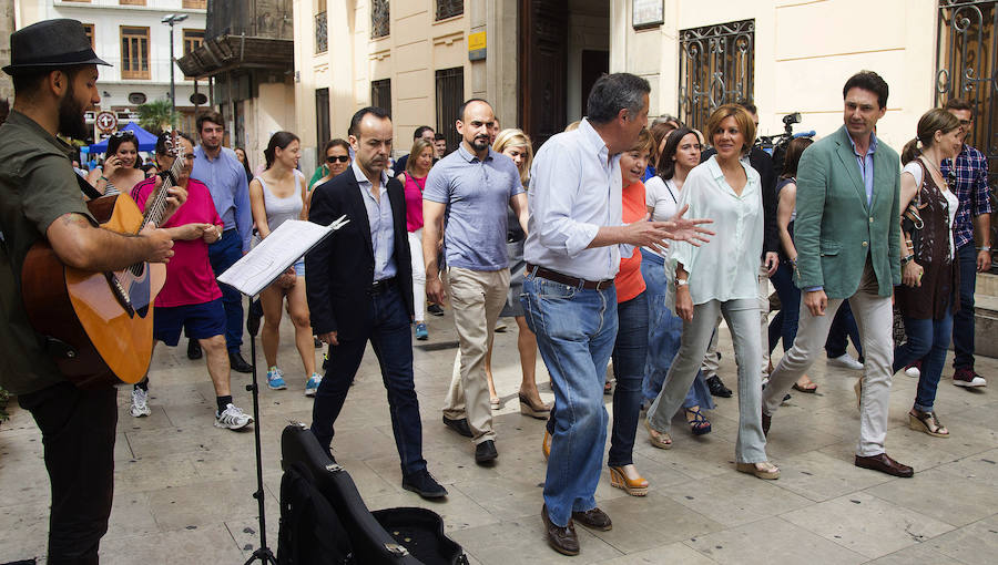 Visita de Cospedal a Valencia