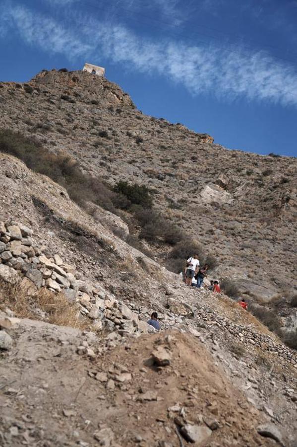 El MARQ insta al Ayuntamiento de Callosa a afianzar el yacimiento de la ladera del castillo