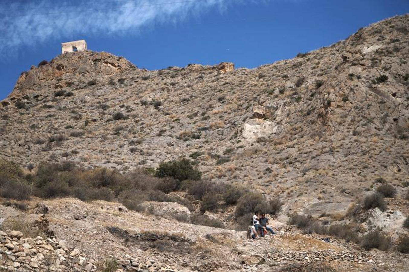 El MARQ insta al Ayuntamiento de Callosa a afianzar el yacimiento de la ladera del castillo