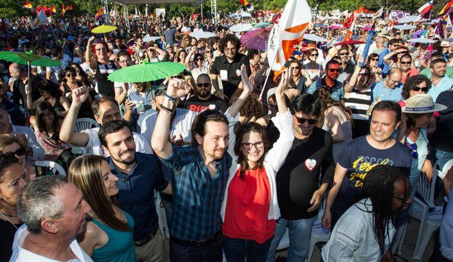 Mitin de Unidos Podemos en Alicante