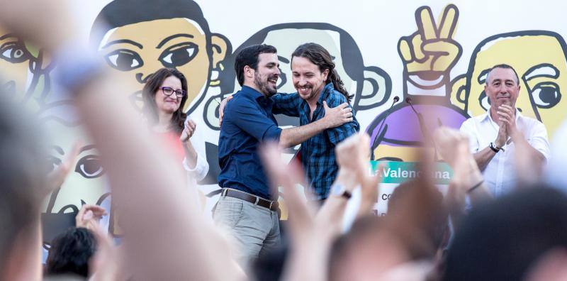 Mitin de Unidos Podemos en Alicante