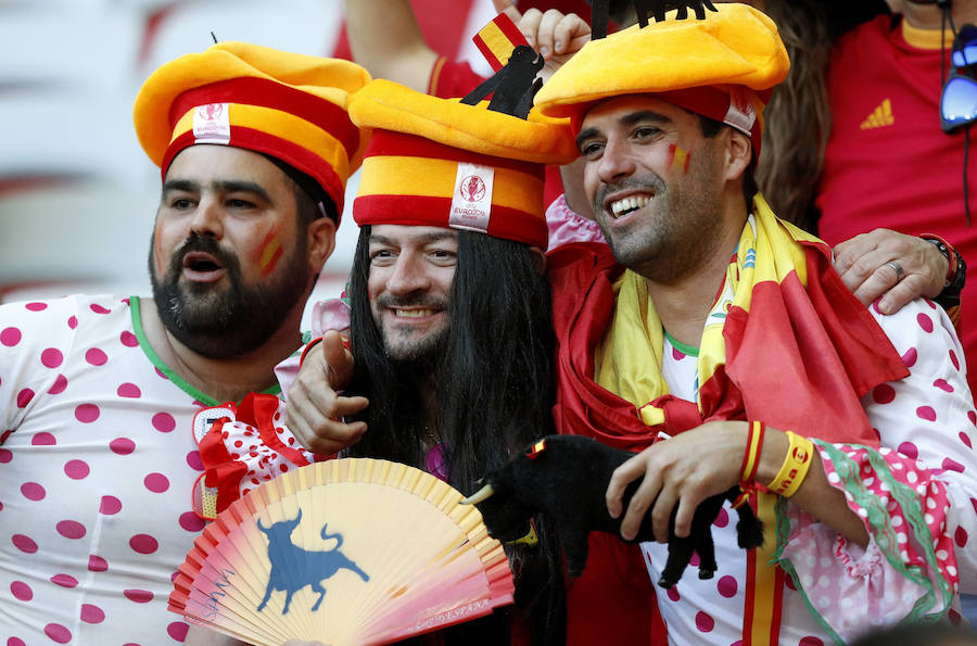 Fotos del encuentro España-Turquía