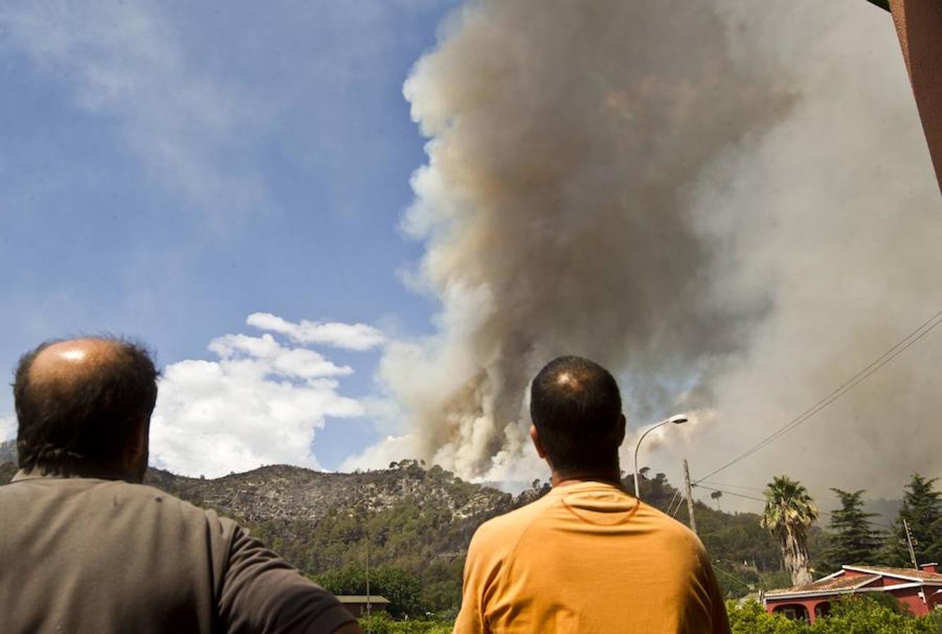 Fotos del incendio de Carcaixent (17-06-2016) II