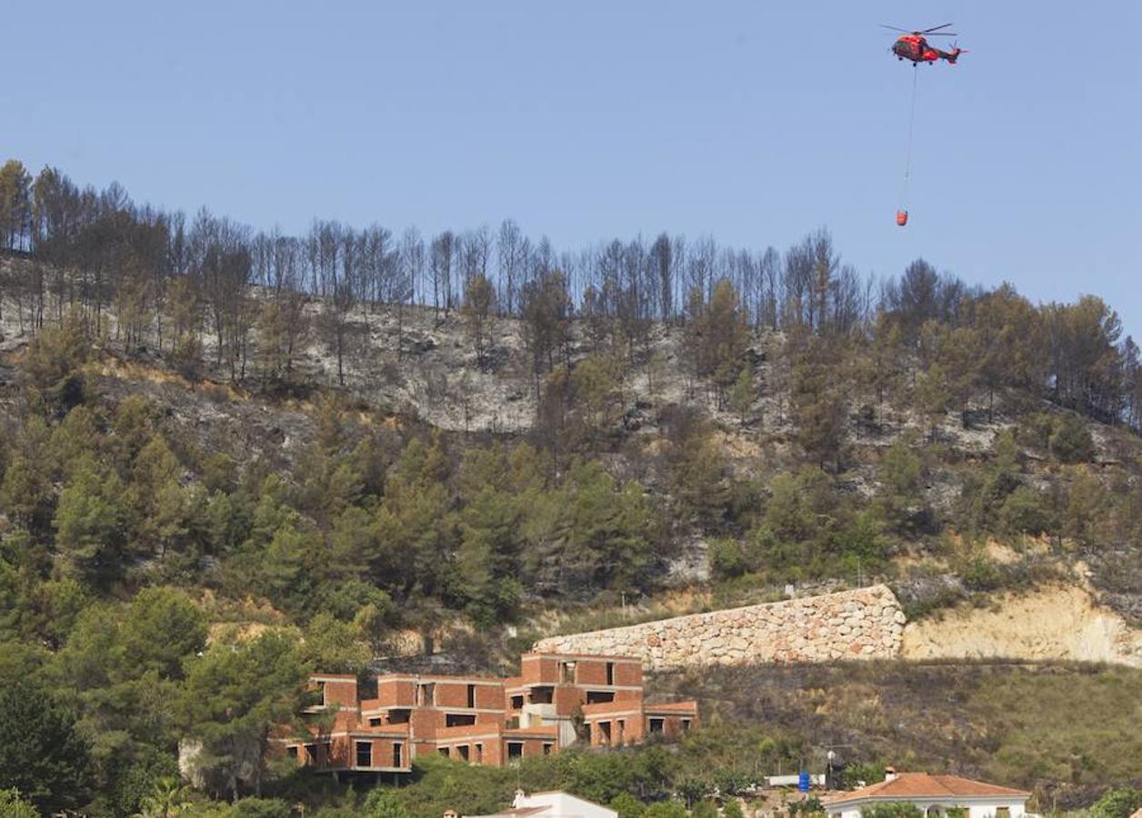 Fotos del incendio de Carcaixent (17-06-2016) II