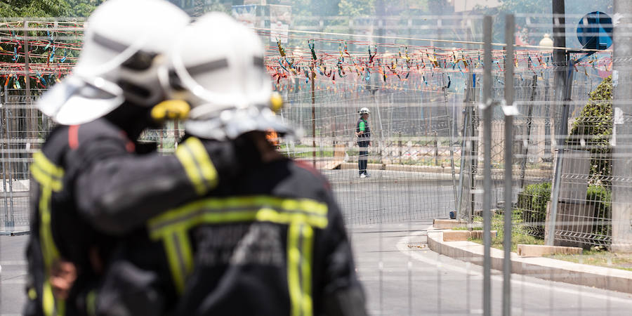 Pirotecnia Turís de Valencia, segunda máscletá dentro de concurso y ovacionada