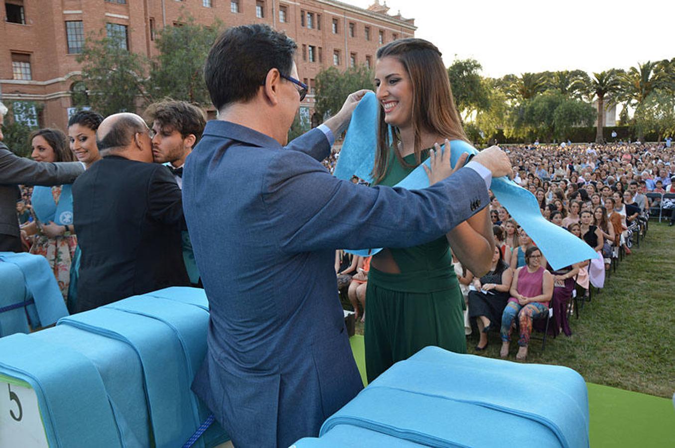 Fotos de la graduación en la Universidad Católica de Valencia curso 2015-2016