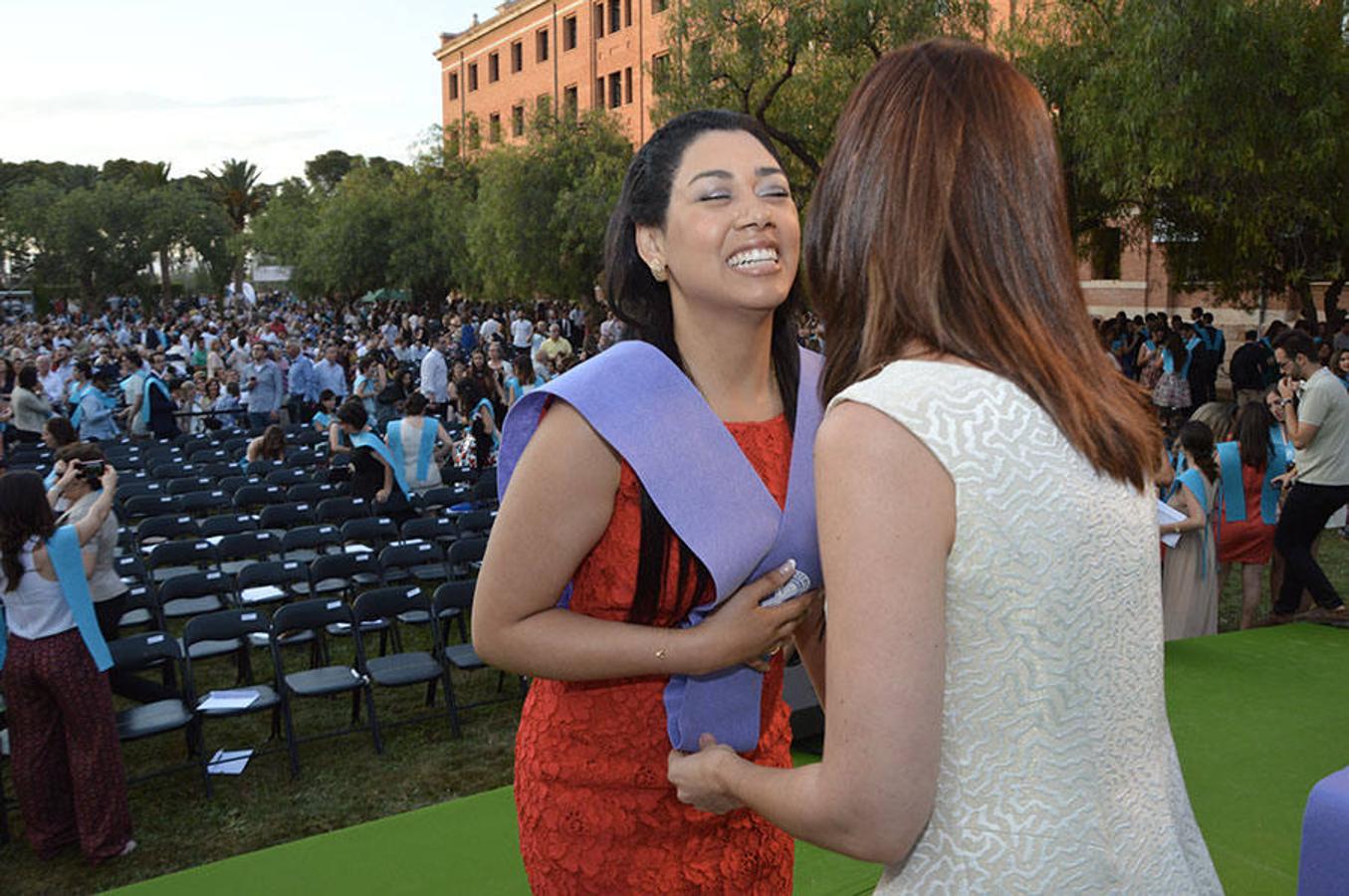 Fotos de la graduación en la Universidad Católica de Valencia curso 2015-2016