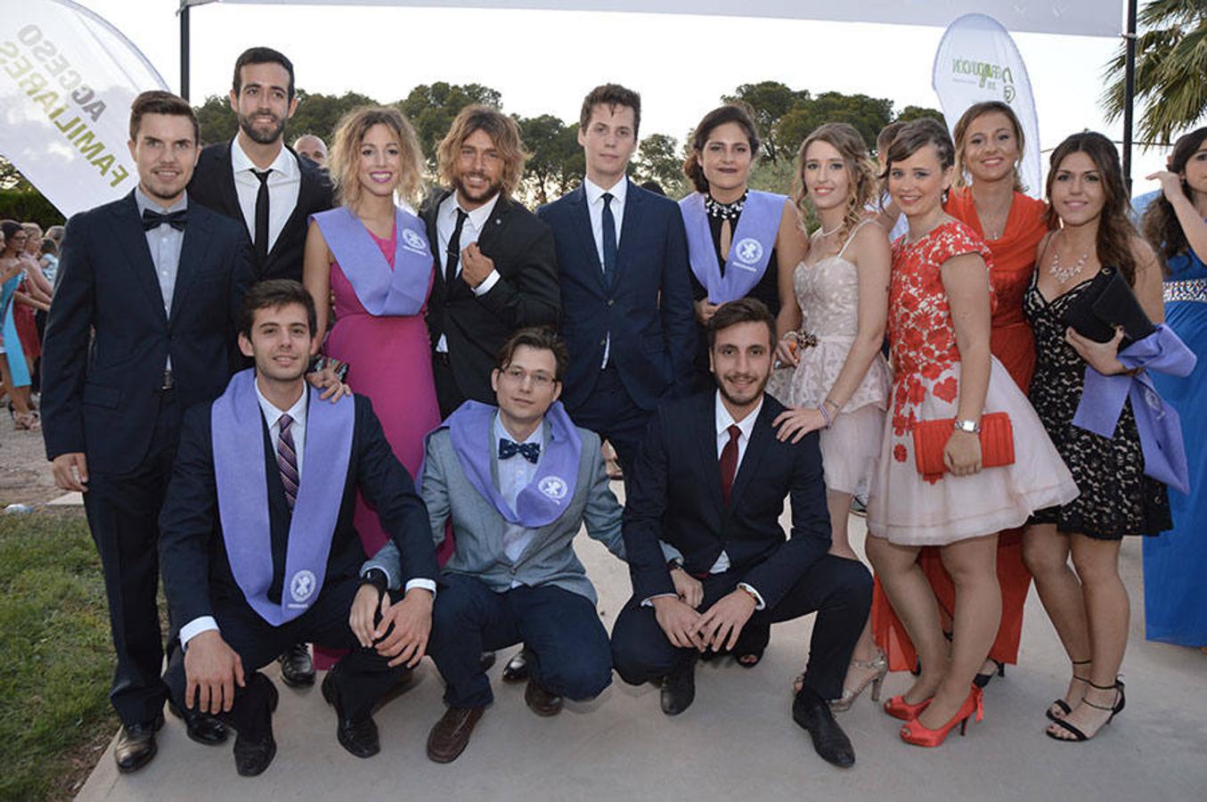 Fotos de la graduación en la Universidad Católica de Valencia curso 2015-2016