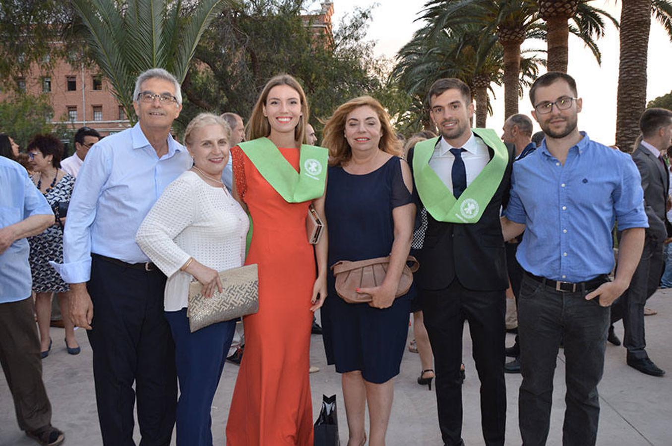 Fotos de la graduación en la Universidad Católica de Valencia curso 2015-2016