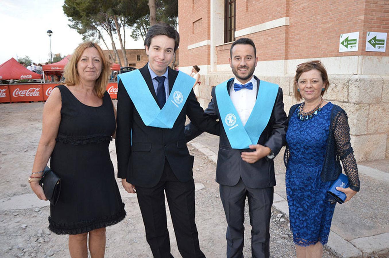 Fotos de la graduación en la Universidad Católica de Valencia curso 2015-2016