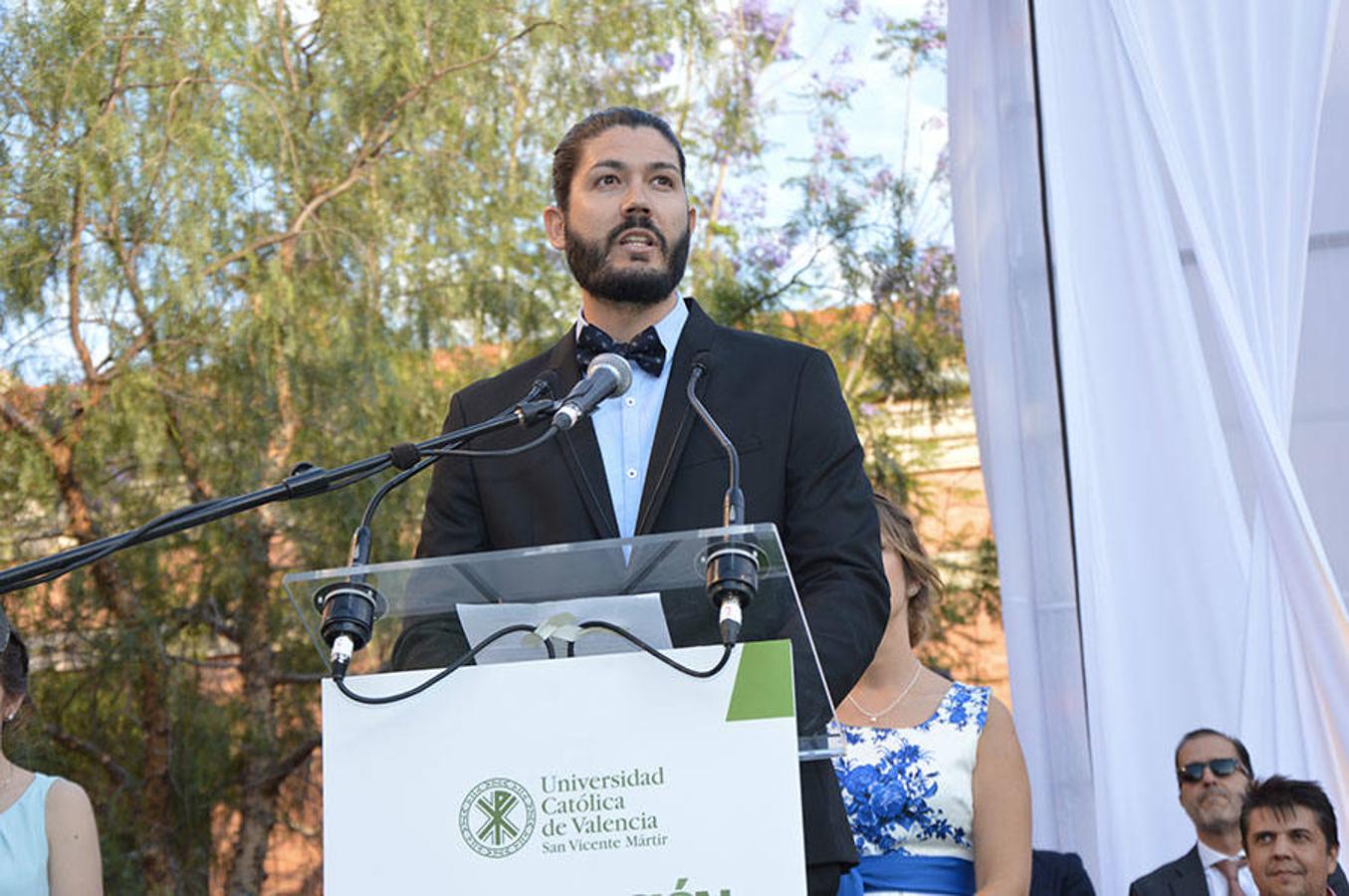 Fotos de la graduación en la Universidad Católica de Valencia curso 2015-2016