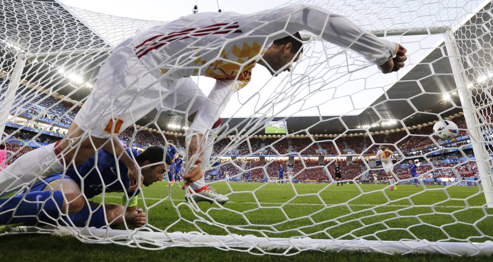 Las mejores imágenes de la derrota de España ante Croacia