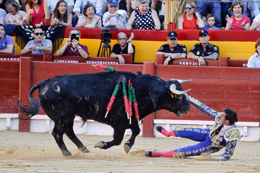 Toros de Hnos. García Jiménez y Olga Jiménez para Francisco Rivera &#039;Paquirri&#039;, David Fandila &#039;El Fandi&#039; y Cayetano en la Feria de Hogueras