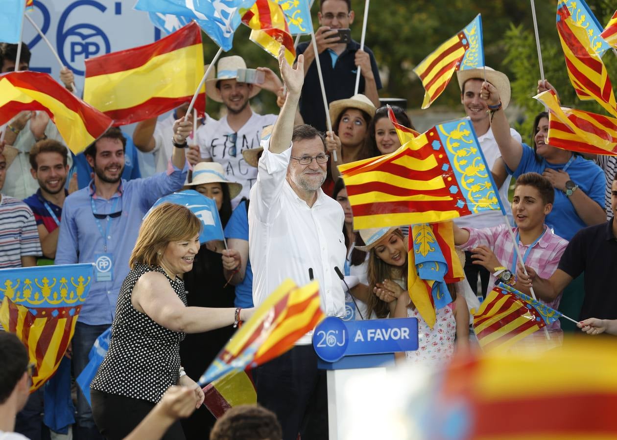 Fotos de Mariano Rajoy en Valencia