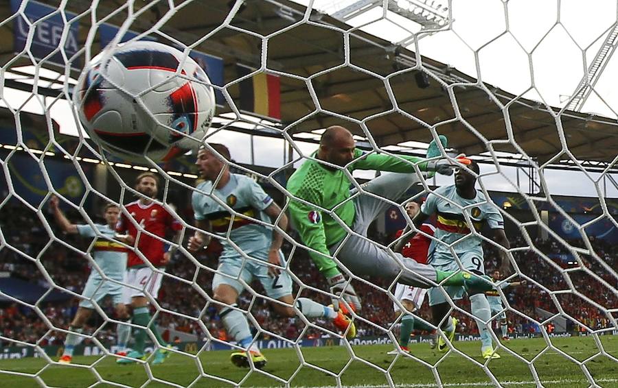 Las mejores imágenes del Hungría-Bélgica