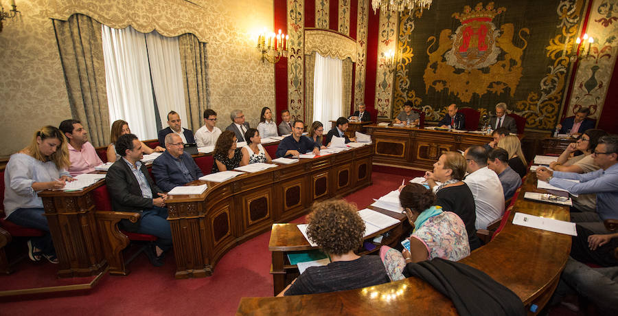 Pleno en el Ayuntamiento de Alicante