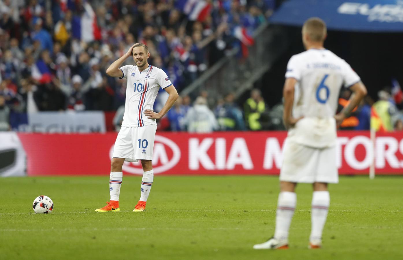 Las mejores imágenes del Francia-Islandia