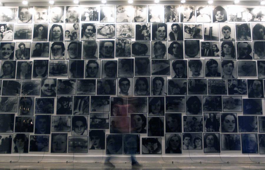 Fotos de la exposición de  Boltanski en el IVAM