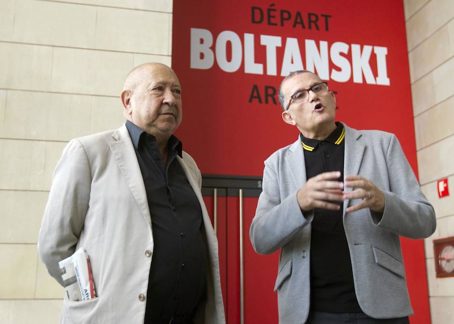 Fotos de la exposición de  Boltanski en el IVAM