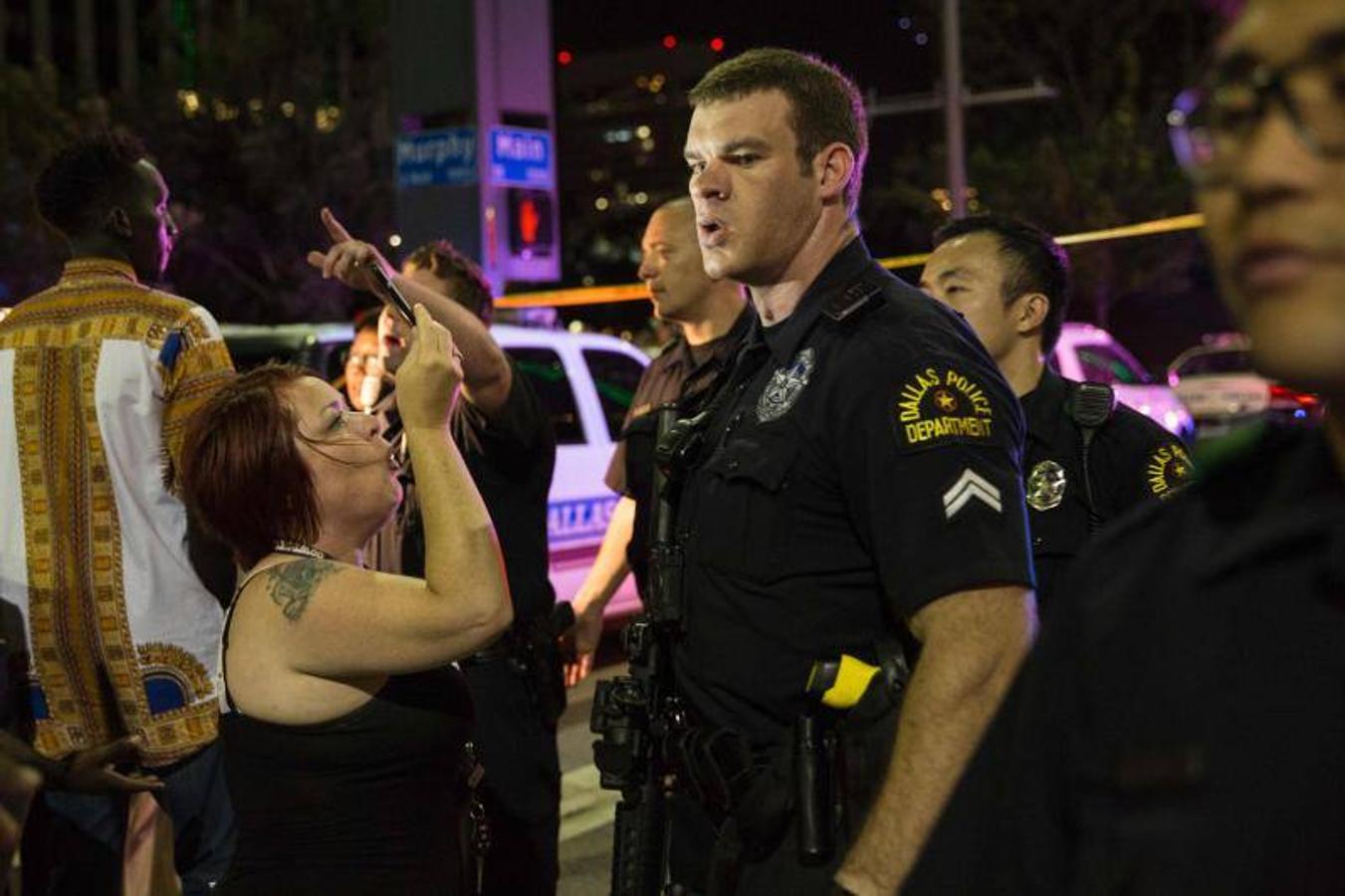 Fotos del tiroteo en Dallas: cuatro policías mueren frente a francotirados en una protesta