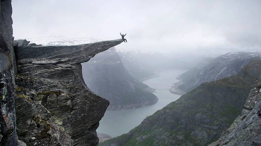 Trolltunga, en Odda. 