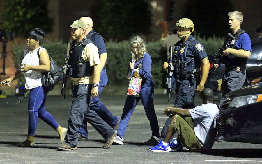 Fotos del tiroteo en Dallas: cuatro policías mueren frente a francotirados en una protesta