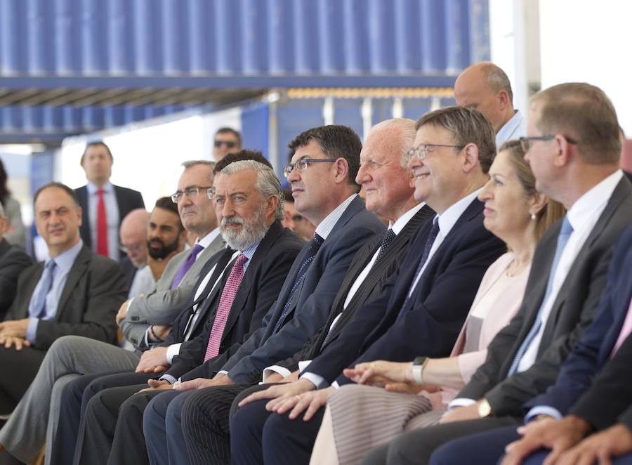 Fotos de la inauguración del nuevo muelle Costa en el puerto de Valencia