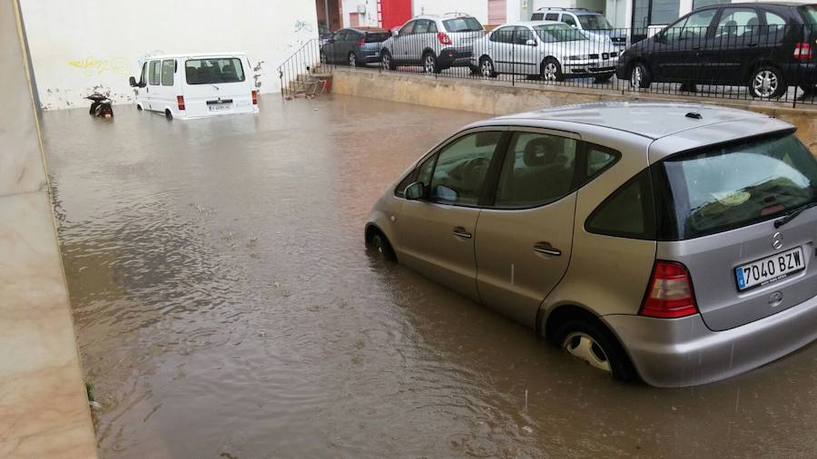 Inundaciones en Dénia