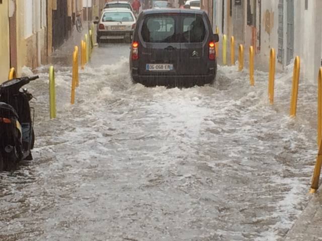 Inundaciones en Dénia