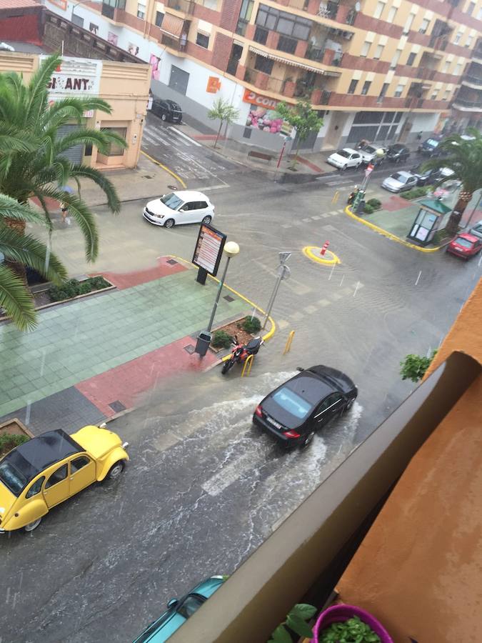 Inundaciones en Dénia