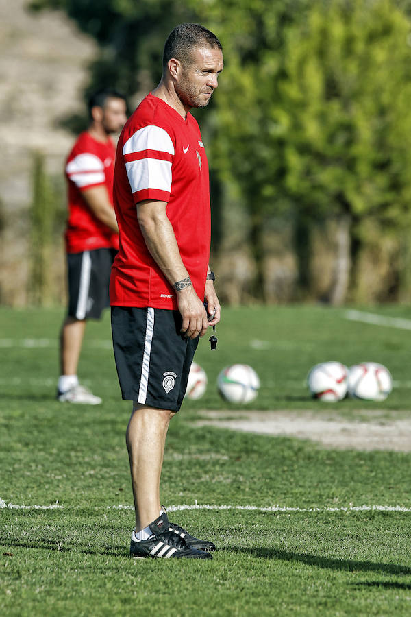 Primer entrenamiento del Hércules CF