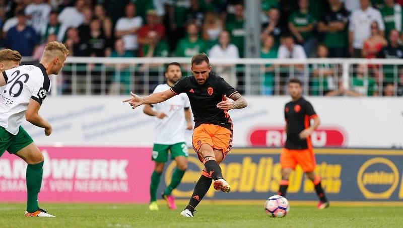 Fotos del partido Münster-Valencia CF