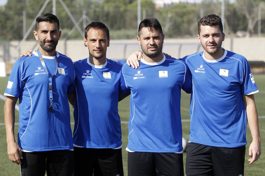 La Selección Española de Fútbol Paraolímpica entrena en Alicante