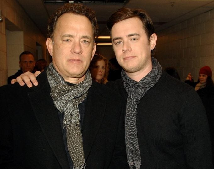 Tom Hanks y Colin Hanks