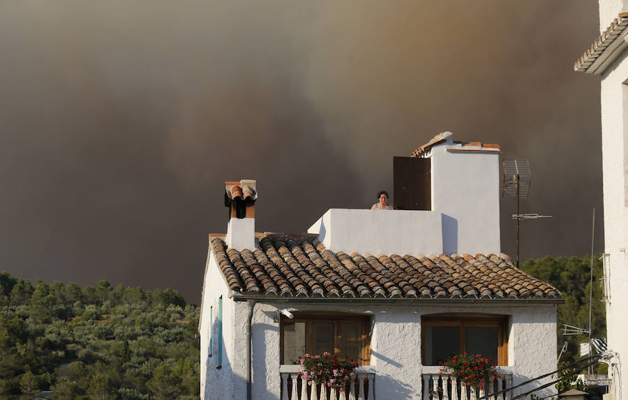 Incendio declarado en Artana