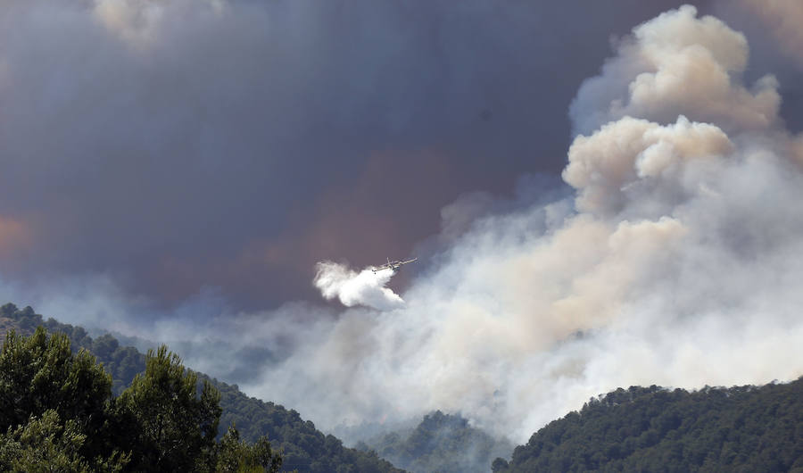 Incendio declarado en Artana