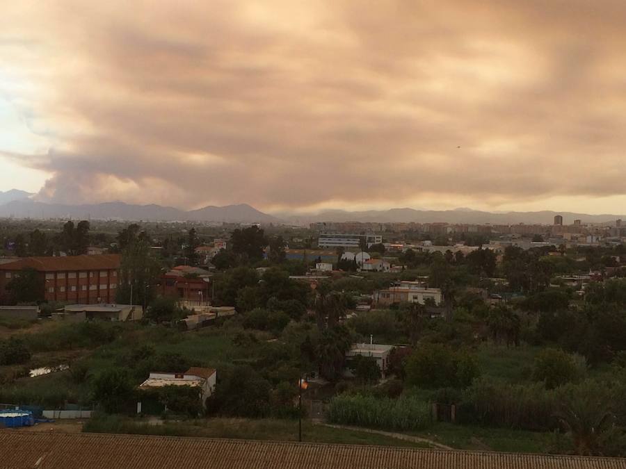 Incendio declarado en Artana