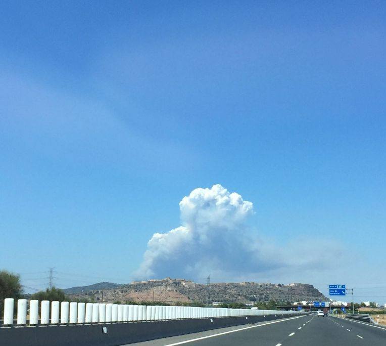 Incendio declarado en Artana