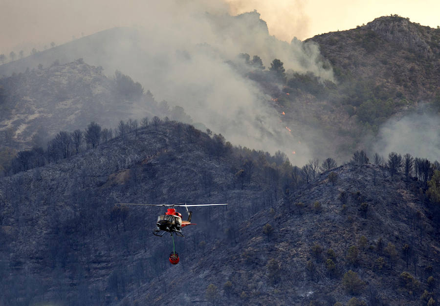 Incendio declarado en Artana