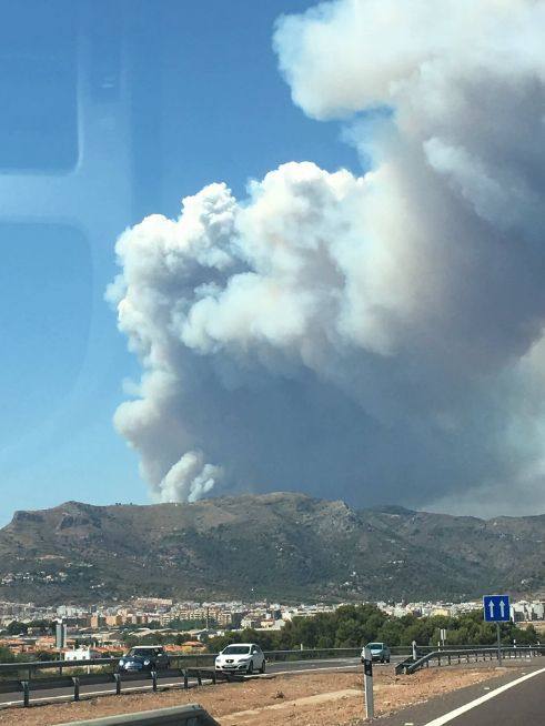 Incendio declarado en Artana