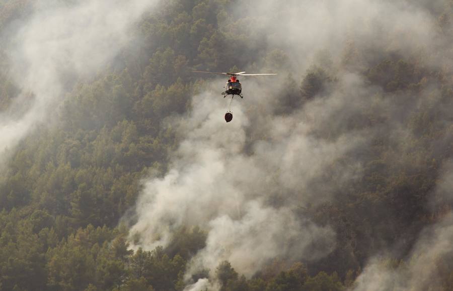 Incendio declarado en Artana