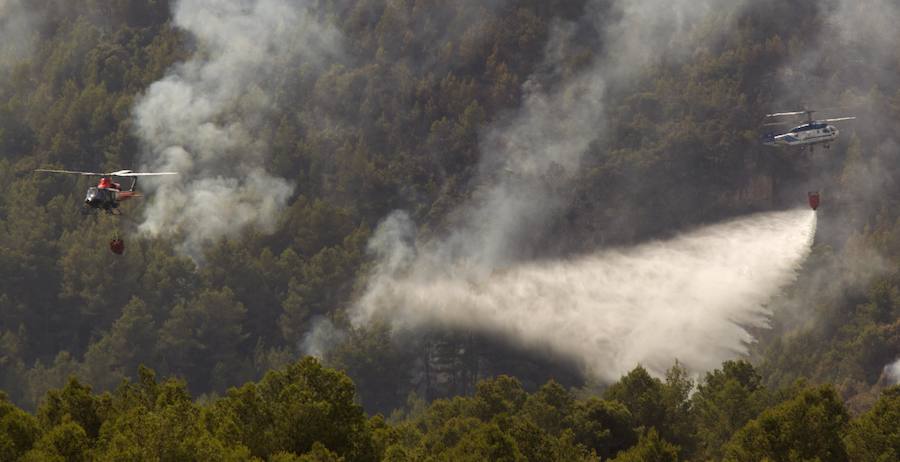 Incendio declarado en Artana