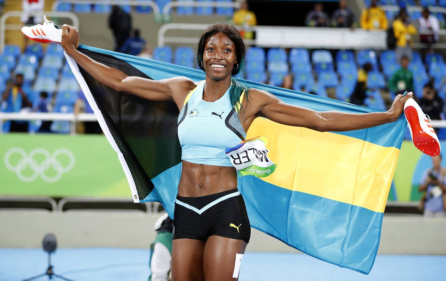 &#039;Superwoman&#039; Shaunae Miller, oro en los 400 femeninos