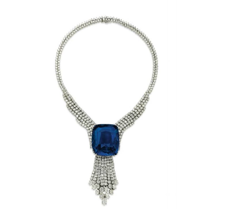 Collar Blue Belle de Asia