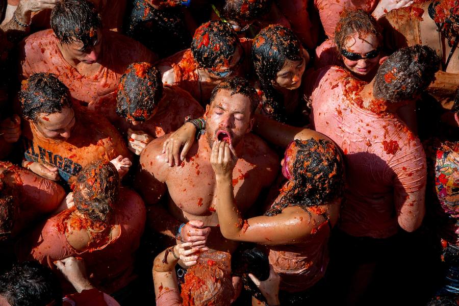 Fotos de la &#039;Tomatina de Buñol&#039; 2016