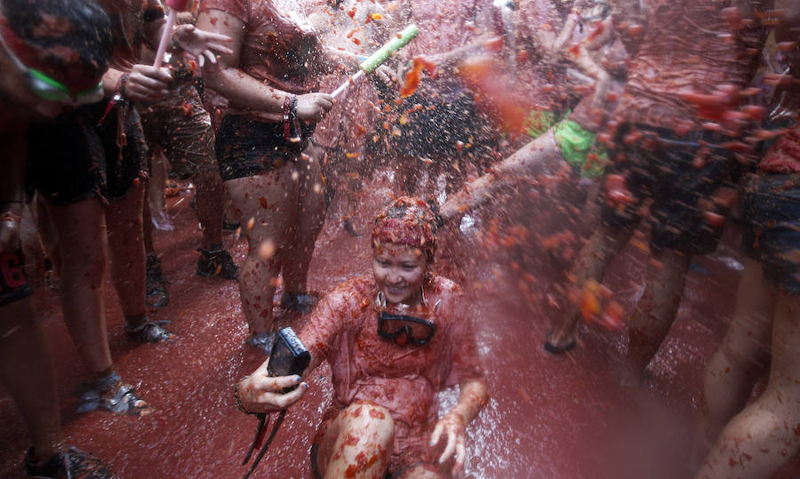 Fotos de la &#039;Tomatina de Buñol&#039; 2016