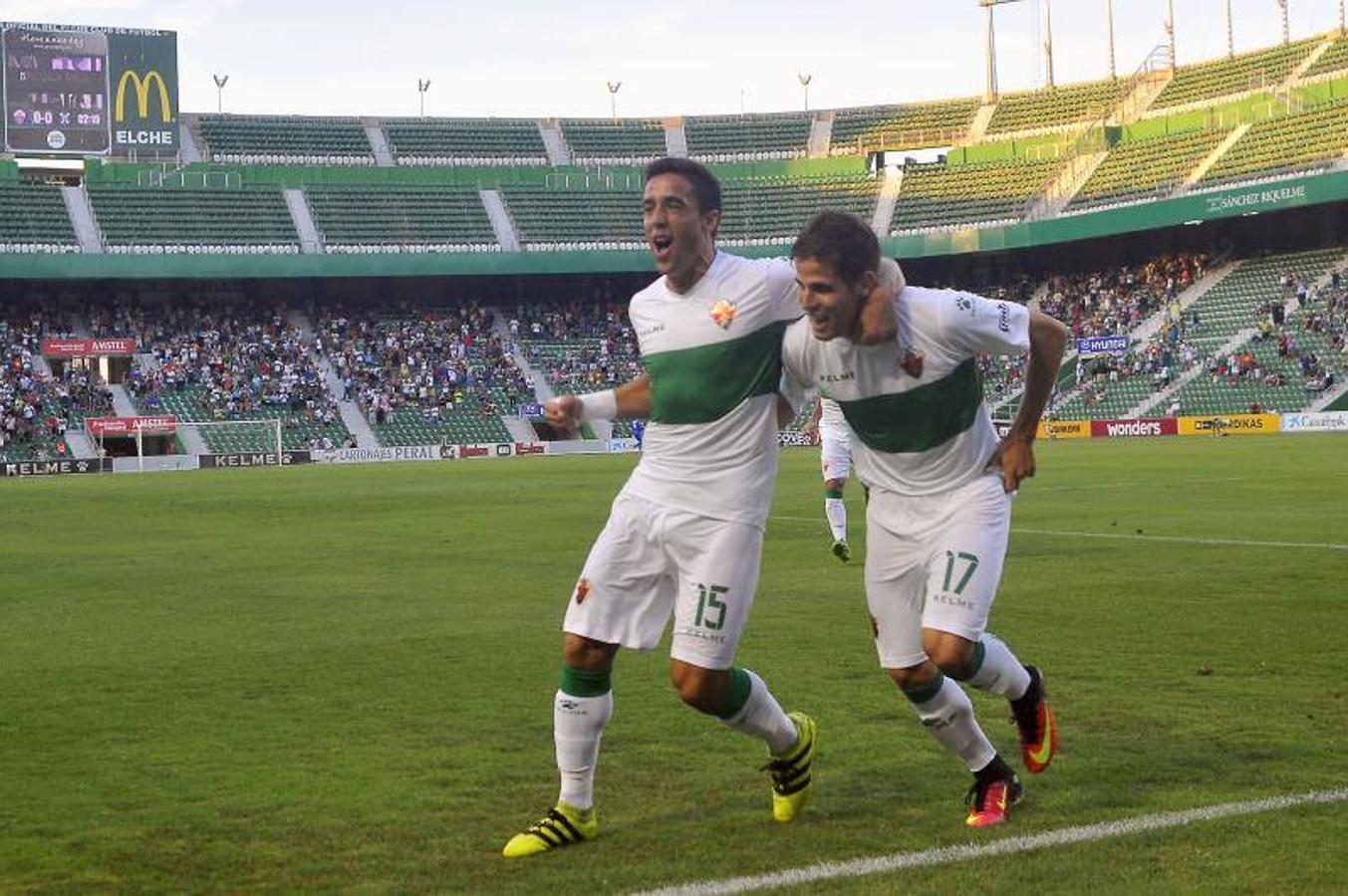 Las mejores imágenes del Elche - Tenerife