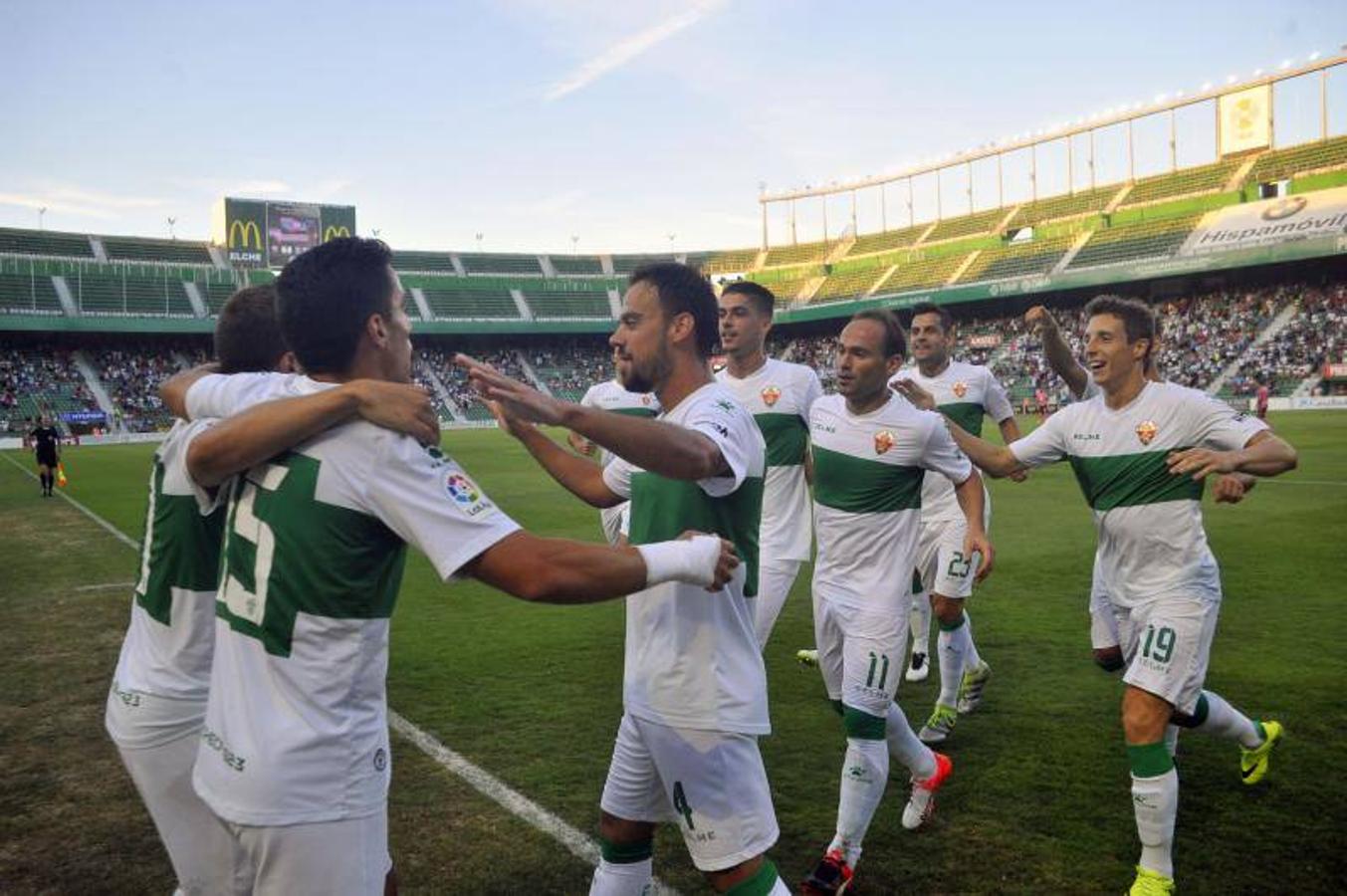 Las mejores imágenes del Elche - Tenerife