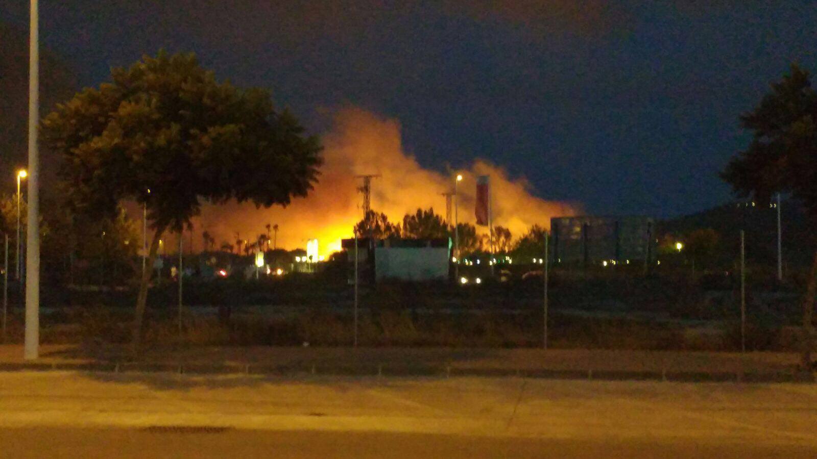 Fotos del incendio de la Granadella, en Xàbia y Benitatxell